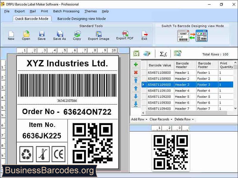 Business Barcodes 6.0.1.5