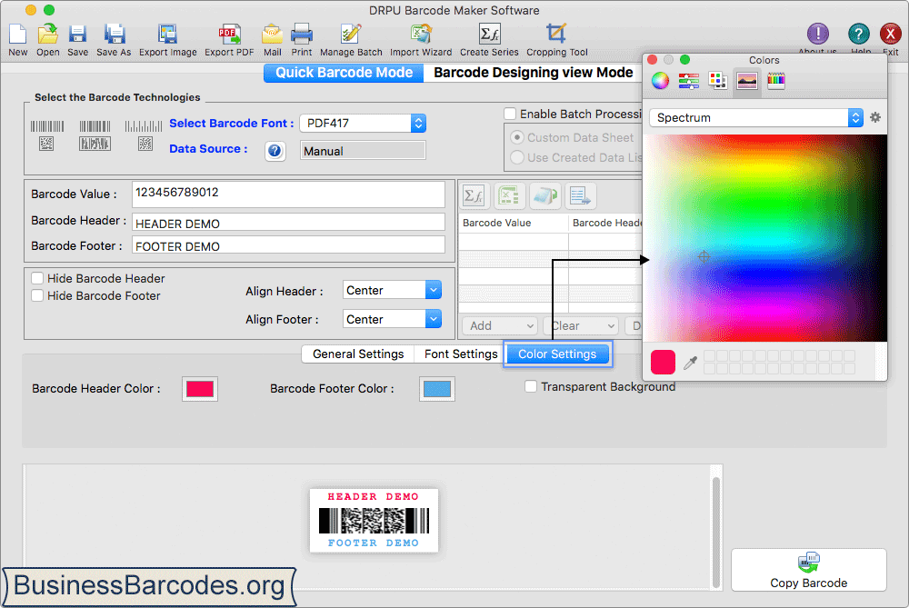 Barcodes - Mac Edition Screenshots