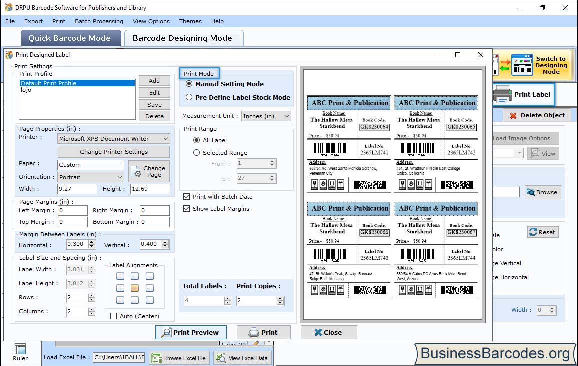 Print Settings